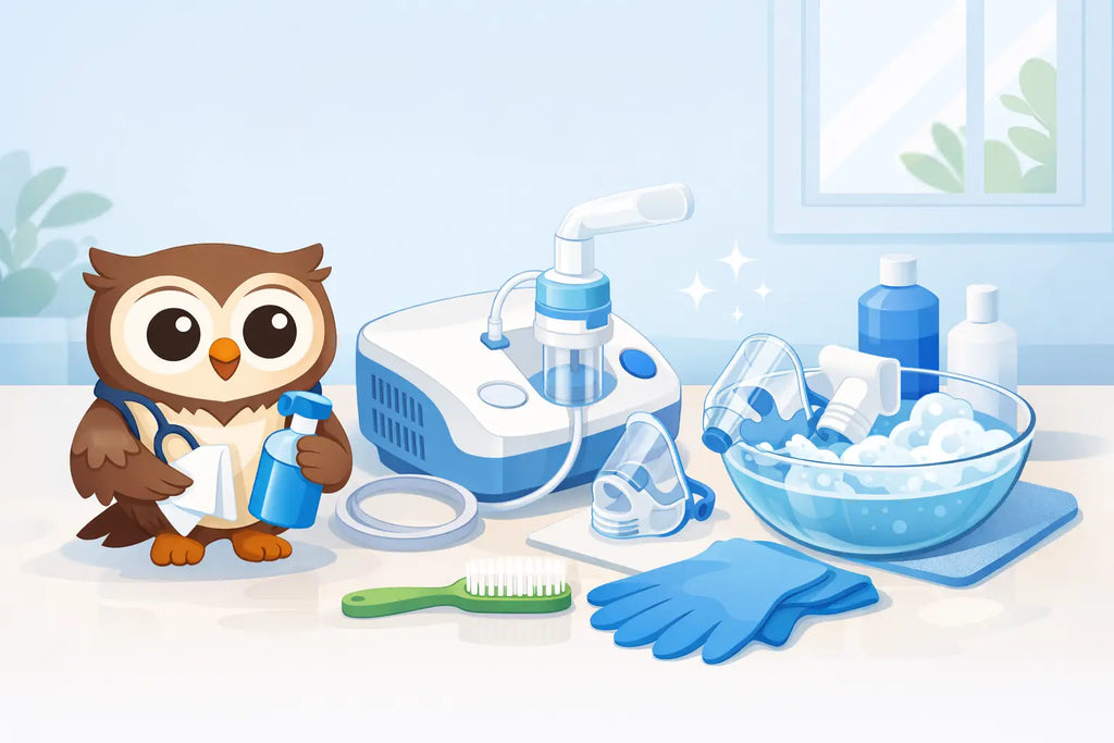 How to Clean Nebulizer Equipment Safely at Home