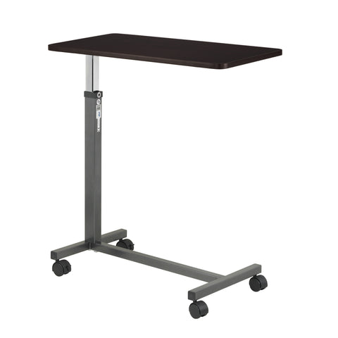 Drive Medical 13067 Non Tilt Top Overbed Table, Silver Vein - Owl Medical Supplies