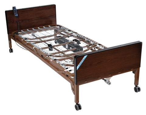 Drive Medical 15030 Delta Ultra Light Semi Electric Hospital Bed, Frame Only - Owl Medical Supplies