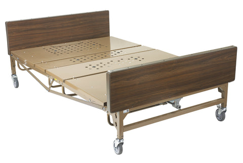 Drive Medical 15303 Full Electric Super Heavy Duty Bariatric Hospital Bed, Frame Only - Owl Medical Supplies