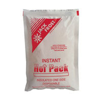 Jack Frost Instant Hot Pack, Insulated, Disposable