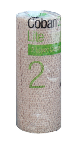 3M 20726 Coban 2 Lite Compression System - Compression Layer (Lymphoedema) 15cm x 3.5m - Owl Medical Supplies