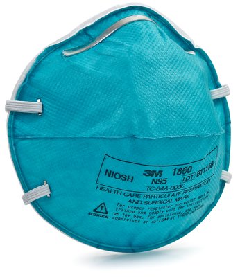 3M 1860S Health Care Particulate Respirator And Surgical Mask Small - Owl Medical Supplies