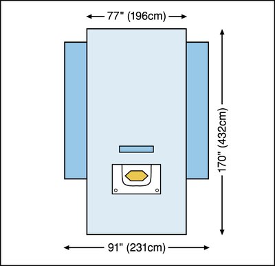 3M 6687 Steri-Drape Craniotomy Drape With Ioban 2 Incise Film - Owl Medical Supplies