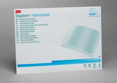 3M 90005 Tegaderm Hydrocolloid Dressing 15cm x 15cm - Owl Medical Supplies
