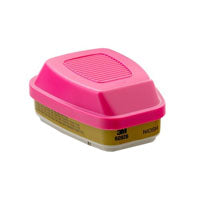 P100 Multi Gas/Vapor Cartridge/Filter, Magenta/Olive