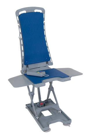 Drive Medical 477150312 Whisper Ultra Quiet Bath Lift, Blue - Owl Medical Supplies