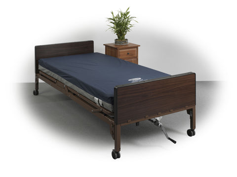 Drive Medical 700sc-1-rr-fb ShearCare 700 Foam 3 Layer Pressure Redistribution Mattress, Elevated Perimeter, 76" - Owl Medical Supplies