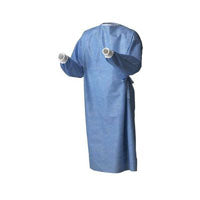 AAMI Level 3 Non-reinforced Surgical Gown, Set-In Sleeve, Sterile