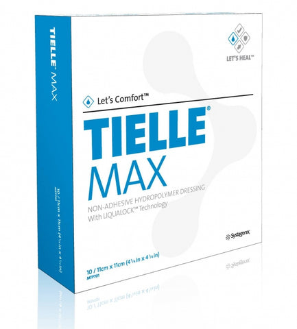 Acelity (Systagenix) MTP702 Tielle Max Non-Adhesive Hydropolymer Dressing 15cm x 20cm (5-7/8" x 7-3/4") - Owl Medical Supplies