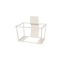 Wire Wall Bracket, for 8qt Sharps Collector, Depth 7.75" W10.25" x H9.5" Beige