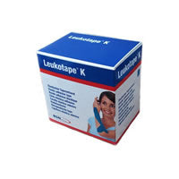 Leukotape K Adhesive Tape, Elastic, Beige