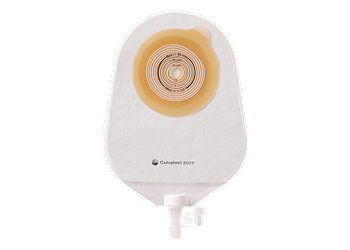 Coloplast 8009 Assura Standard Wear 1-Piece Pediatric Transparent Urostomy Pouch, Cut-To-Fit Up To 1-3/8" (35mm) - Owl Medical Supplies