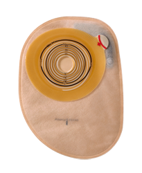 Coloplast 14452 Assura Standard Wear 1-Piece Convex Light Opaque Closed Pouch, Midi (7'' / 350ml), Pre-Cut 1" (25mm) - Owl Medical Supplies