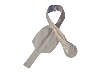 Coloplast 2837 Assura Post Op 2-Piece High Output Drainage 2l Bag, Flange Size 2-3/8" (60mm) Blue - Owl Medical Supplies