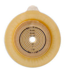 Coloplast 14249 Assura Extended Wear Convex Baseplate, Flange Size 2-3/8" (60mm), Cut-To-Fit Up To 1-3/4" (43mm) Blue - Owl Medical Supplies