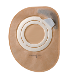 Coloplast 14317 Easiflex 2-Piece Opaque Closed Pouch, Midi (7'' / 250ml), Flange Size 2" (50mm) Red - Owl Medical Supplies