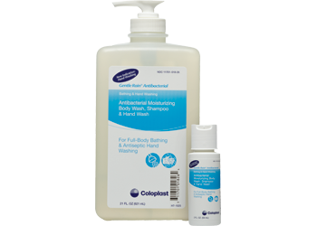 Coloplast 7205 Gentle Rain Antibacterial Cleanser, Size 600ml Bottle - Owl Medical Supplies