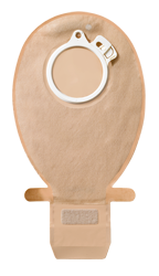 Coloplast 11127 Sensura Click 2-Piece Easiclose Wide-Outlet Drainable Opaque Pouch With Filter, Maxi (11-1/2" / 655ml), Flange Size 2-3/4" (70mm) Yellow - Owl Medical Supplies