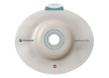 Coloplast 16903 Sensura Mio 2-Piece Click Standard Wear Skin Barrier, Light Convex, Pre-Cut 18mm (11/16"), Flange Size 40mm (1-9/16") - Owl Medical Supplies