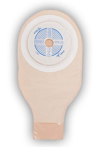 ConvaTec 125330 Active Life Flexible Stomahesive 1-Piece Drainable Pouch, Transparent, Cut-To-Fit, 12" Length - Owl Medical Supplies