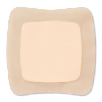 ConvaTec 420680 Aquacel Foam Dressing, Adhesive, Square 10 x 10cm (4" x 4") - Owl Medical Supplies