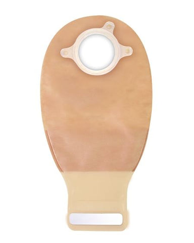 ConvaTec 416421 Natura + Drainable Pouch, 12" Pouch With 1-Sided Comfort Panel, Invisiclose Tail Closure; No Filter Transparent 57mm (2-1/4") Flange - Owl Medical Supplies
