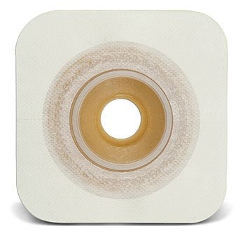 ConvaTec 413178 Natura 2-Piece Durahesive Skin Barrier With Convex-It Technology, Pre-Cut, Durahesive, 45mm (1-3/4") Flange, With Flexible Tape Collar White 16mm (5/8") Stoma Opening - Owl Me