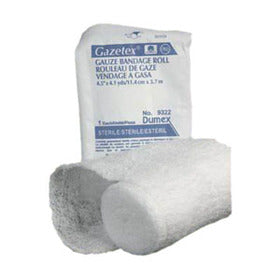 Derma Sciences 9321 Gazetex Bandage Rolls Sterile 2 " x 108", 6-Ply - Owl Medical Supplies