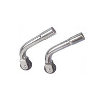 Anti-Tipper, with Wheel, Chrome