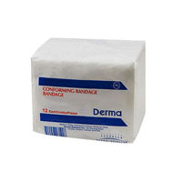 DuFlex Conforming Bandage, 2-Ply, Synthetic, L4.1yd