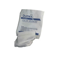 Dumex Gauze Sponge, Woven, 12-Ply, Sterile