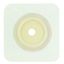 Genairex 7205214 Securi-T 2-Piece Skin Barrier With Flange (Cut To Fit), Standard Wear Skin Barrier With Flexible Tape Collar 2 " (57mm) White - Owl Medical Supplies