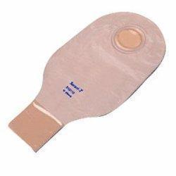 Genairex 212234 Securi-T 2-Piece Drainable Pouch With Two Sided Comfort Panel And Tail Closure 2-3/4" Flange, 12" L, Opaque, 4" Collar - Owl Medical Supplies