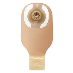 Hollister 8984 Premier Ceraplus 1-Piece Drainable Pouch With Lock 'N Roll Closure, Ultra-Clear, Convex With Tape Border, Cut-To-Fit Up To 1" (25mm) - Owl Medical Supplies