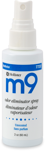 Hollister 7732 M9 Odour Eliminator Spray Unscented 2oz/60ml - Owl Medical Supplies