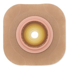 Hollister 14102 New Image Flat Formaflex Skin Barrier With Integrated Beige Floating Flange, Size 1-3/4" (44mm) Opening 1/2" - 1-1/4" (32mm) With Tape - Owl Medical Supplies