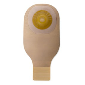 Hollister 8513 Premier 1-Piece Drainable Ostomy Pouch Convex Flextend Barrier, Lock 'N Roll Closure, Tape Transparent 1-1/8" (29mm) Opening 12" (30cm) Length - Owl Medical Supplies