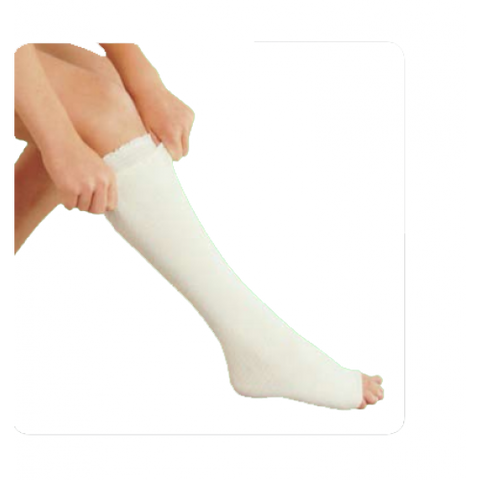 Molnlycke 1472 Tubigrip Shaped Support Bandage Below Knee Size B/C Natural Small - Owl Medical Supplies