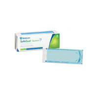 SafeSeal Quattro Sterilization Pouch, with TruePress Technology, W3-1/2" x L9"