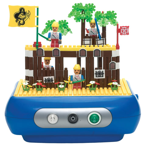 Drive Medical mq0073 Interactive Nebulizer Building Block Kit, Pirate Island - Owl Medical Supplies