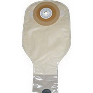 Nu-Hope 40-7208-DC Nu-Comfort 1-Piece Post-Op Adult Drainable Pouch Precut Deep Convex 1" Round (This Product Is Final Sale And Is Not Returnable) - Owl Medical Supplies