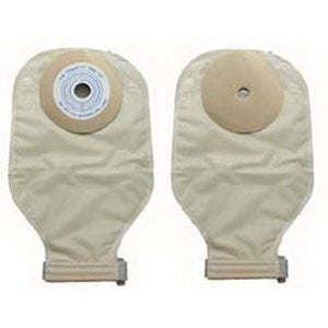 Nu-Hope 40-7810-DC Nu-Flex 1-Piece Deep Convex Drainable Pouch With Barrier, 1 -1/4" Opening (This Product Is Final Sale And Is Not Returnable) - Owl Medical Supplies
