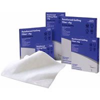 Cardinal Health Alginate Dressing, Reinforced Gelling Fibre, Ionic Silver Complex