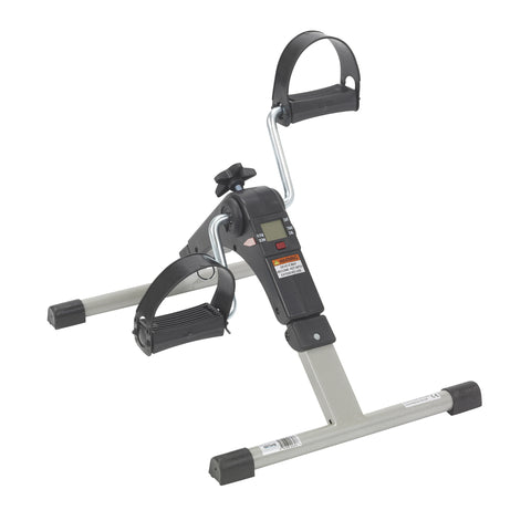 Drive Medical rtl10273 Folding Exercise Peddler with Electronic Display, Black - Owl Medical Supplies