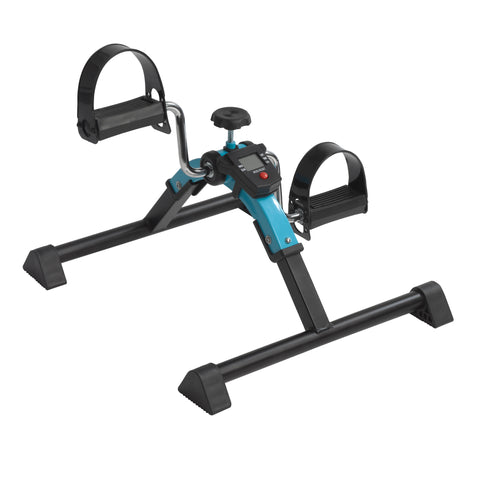 Drive Medical rtl10275 Folding Exercise Peddler with Digital Display, Blue - Owl Medical Supplies