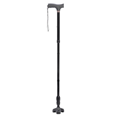 Drive Medical rtl10305 Flex N Go Adjustable Folding Cane with T Handle - Owl Medical Supplies