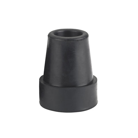 Drive Medical rtl10322bkb Replacement Cane Tip, 3/4" Diameter, Black - Owl Medical Supplies