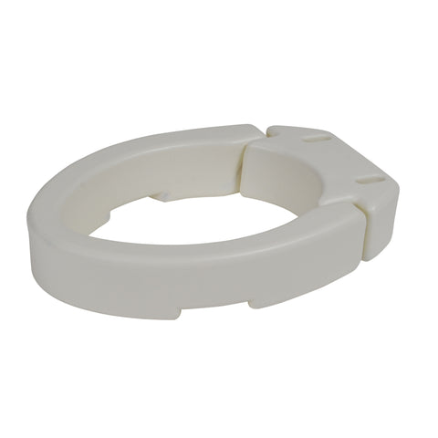 Drive Medical rtl12608 Hinged Toilet Seat Riser, Elongated Seat - Owl Medical Supplies