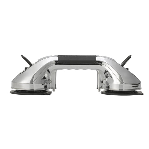 Drive Medical rtl13085 Suction Cup Grab Bar, 12", Chrome and Black - Owl Medical Supplies